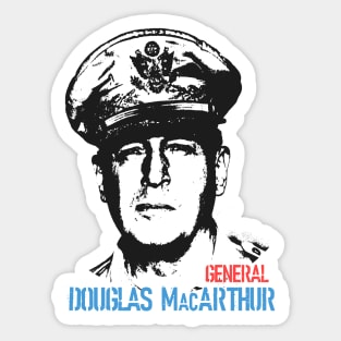 General Douglas MacArthur | WW2 Sticker